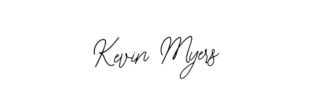 How to make Kevin Myers name signature. Use Bearetta-2O07w style for creating short signs online. This is the latest handwritten sign. Kevin Myers signature style 12 images and pictures png