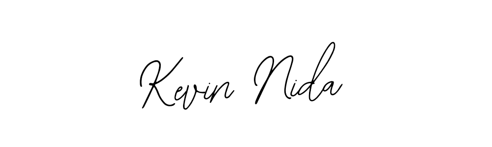 How to make Kevin Nida signature? Bearetta-2O07w is a professional autograph style. Create handwritten signature for Kevin Nida name. Kevin Nida signature style 12 images and pictures png