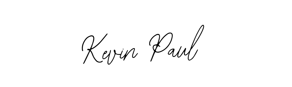 How to make Kevin Paul signature? Bearetta-2O07w is a professional autograph style. Create handwritten signature for Kevin Paul name. Kevin Paul signature style 12 images and pictures png