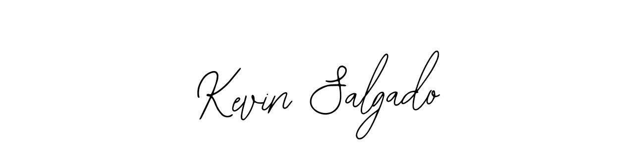 You should practise on your own different ways (Bearetta-2O07w) to write your name (Kevin Salgado) in signature. don't let someone else do it for you. Kevin Salgado signature style 12 images and pictures png