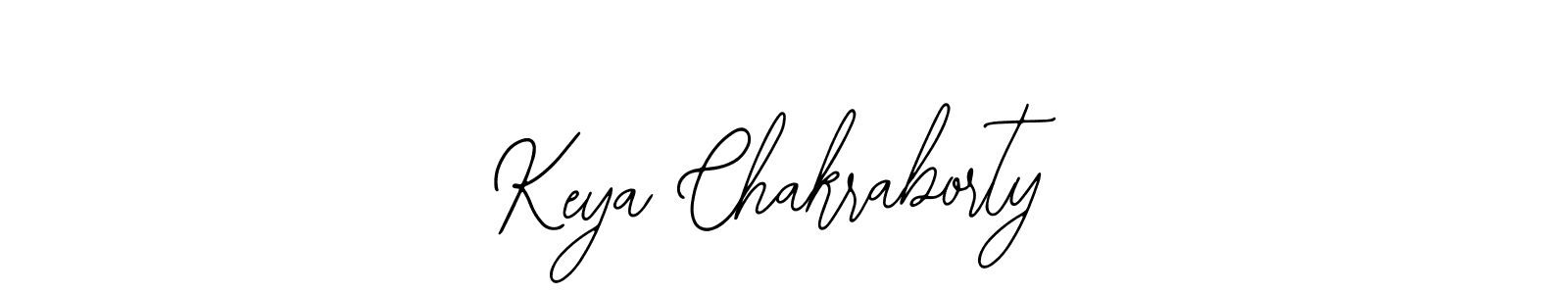 How to make Keya Chakraborty name signature. Use Bearetta-2O07w style for creating short signs online. This is the latest handwritten sign. Keya Chakraborty signature style 12 images and pictures png
