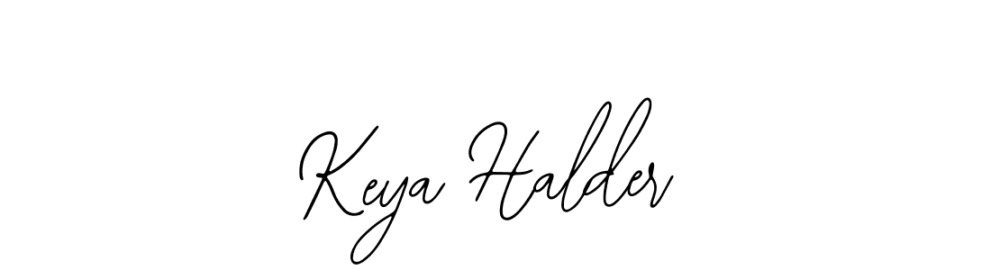 How to make Keya Halder signature? Bearetta-2O07w is a professional autograph style. Create handwritten signature for Keya Halder name. Keya Halder signature style 12 images and pictures png