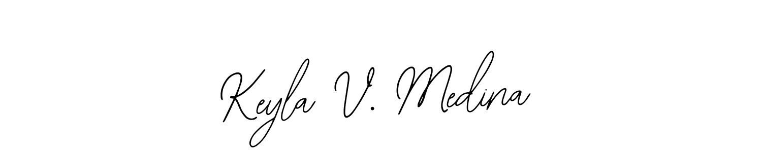 How to Draw Keyla V. Medina signature style? Bearetta-2O07w is a latest design signature styles for name Keyla V. Medina. Keyla V. Medina signature style 12 images and pictures png