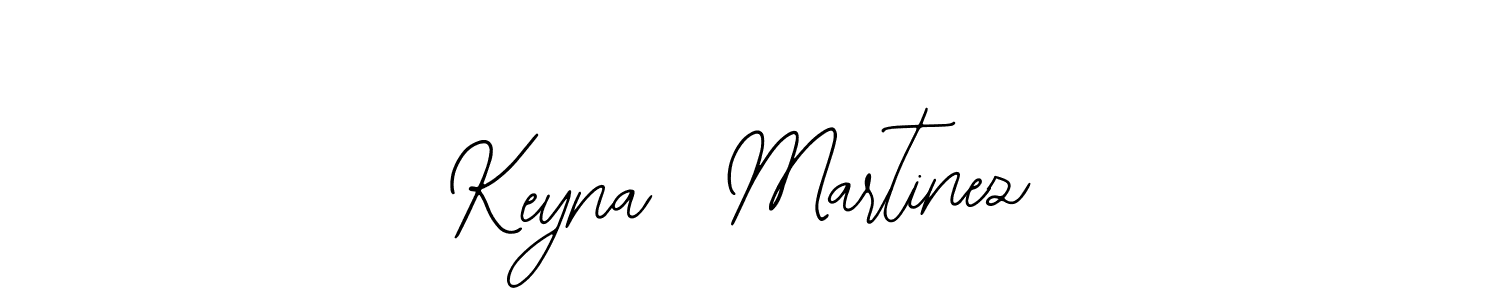 How to make Keyna  Martinez name signature. Use Bearetta-2O07w style for creating short signs online. This is the latest handwritten sign. Keyna  Martinez signature style 12 images and pictures png