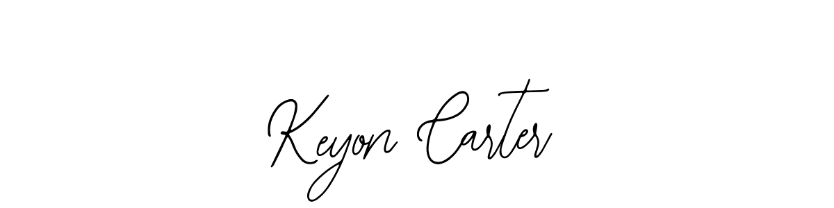 You should practise on your own different ways (Bearetta-2O07w) to write your name (Keyon Carter) in signature. don't let someone else do it for you. Keyon Carter signature style 12 images and pictures png