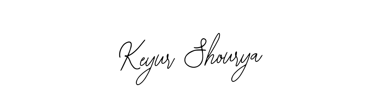 Also we have Keyur Shourya name is the best signature style. Create professional handwritten signature collection using Bearetta-2O07w autograph style. Keyur Shourya signature style 12 images and pictures png