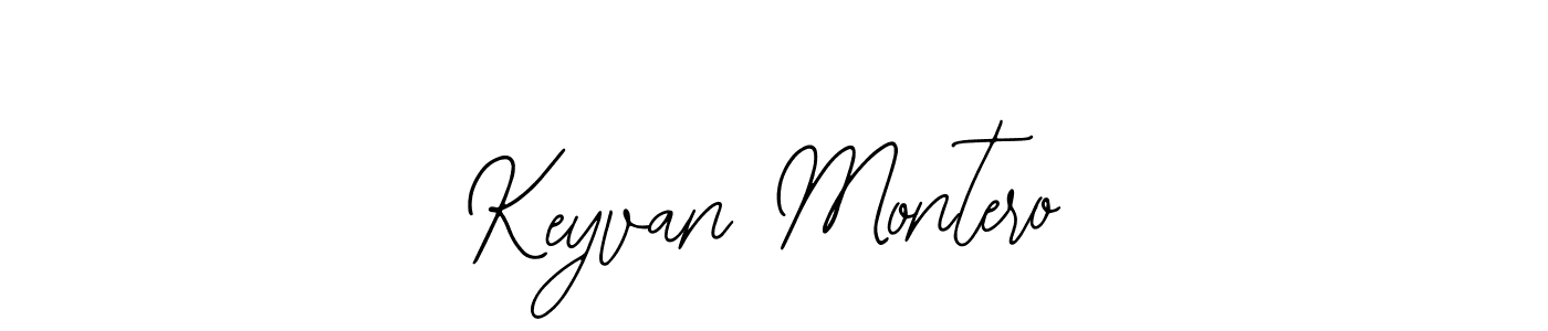 Keyvan Montero stylish signature style. Best Handwritten Sign (Bearetta-2O07w) for my name. Handwritten Signature Collection Ideas for my name Keyvan Montero. Keyvan Montero signature style 12 images and pictures png