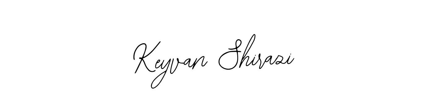 Design your own signature with our free online signature maker. With this signature software, you can create a handwritten (Bearetta-2O07w) signature for name Keyvan Shirazi. Keyvan Shirazi signature style 12 images and pictures png