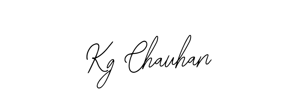 You can use this online signature creator to create a handwritten signature for the name Kg Chauhan. This is the best online autograph maker. Kg Chauhan signature style 12 images and pictures png