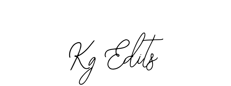 Also we have Kg Edits name is the best signature style. Create professional handwritten signature collection using Bearetta-2O07w autograph style. Kg Edits signature style 12 images and pictures png