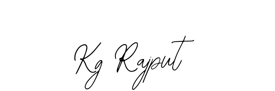 Kg Rajput stylish signature style. Best Handwritten Sign (Bearetta-2O07w) for my name. Handwritten Signature Collection Ideas for my name Kg Rajput. Kg Rajput signature style 12 images and pictures png