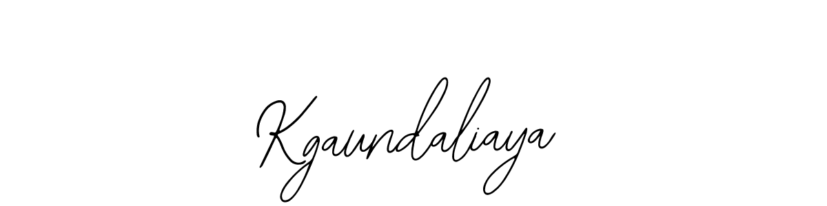 How to Draw Kgaundaliaya signature style? Bearetta-2O07w is a latest design signature styles for name Kgaundaliaya. Kgaundaliaya signature style 12 images and pictures png