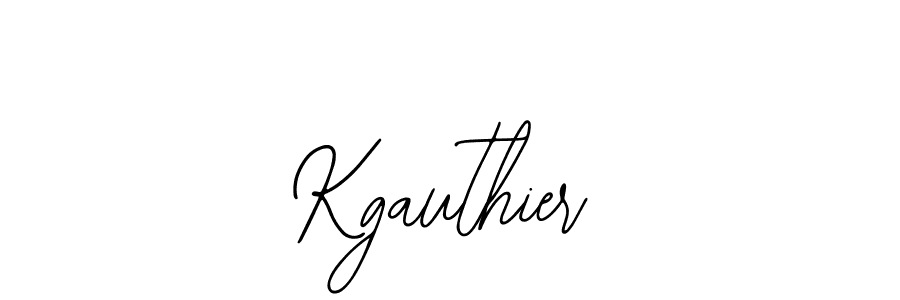 Bearetta-2O07w is a professional signature style that is perfect for those who want to add a touch of class to their signature. It is also a great choice for those who want to make their signature more unique. Get Kgauthier name to fancy signature for free. Kgauthier signature style 12 images and pictures png