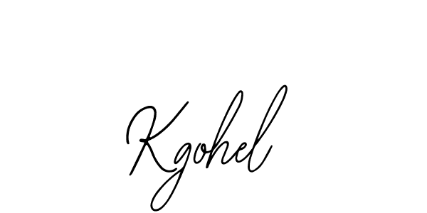 Design your own signature with our free online signature maker. With this signature software, you can create a handwritten (Bearetta-2O07w) signature for name Kgohel. Kgohel signature style 12 images and pictures png