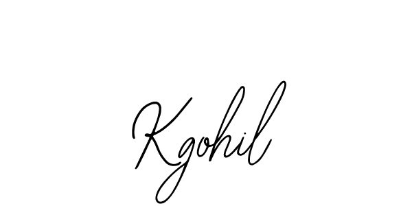 Create a beautiful signature design for name Kgohil. With this signature (Bearetta-2O07w) fonts, you can make a handwritten signature for free. Kgohil signature style 12 images and pictures png