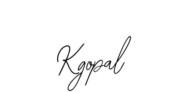 Make a beautiful signature design for name Kgopal. With this signature (Bearetta-2O07w) style, you can create a handwritten signature for free. Kgopal signature style 12 images and pictures png