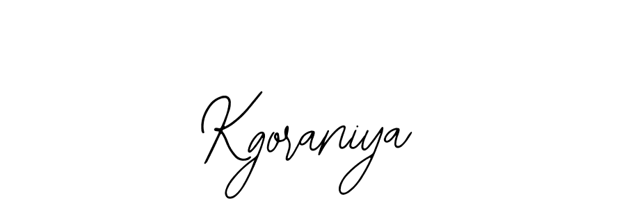 Similarly Bearetta-2O07w is the best handwritten signature design. Signature creator online .You can use it as an online autograph creator for name Kgoraniya. Kgoraniya signature style 12 images and pictures png