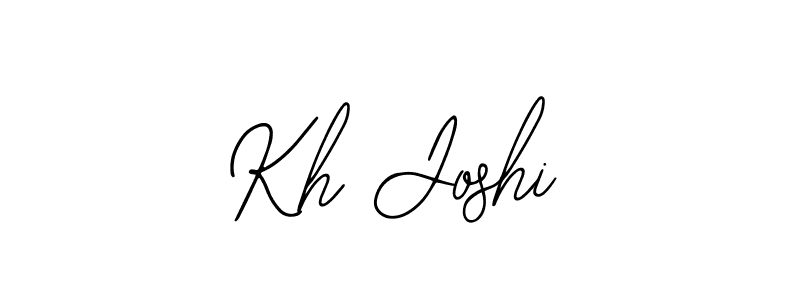 It looks lik you need a new signature style for name Kh Joshi. Design unique handwritten (Bearetta-2O07w) signature with our free signature maker in just a few clicks. Kh Joshi signature style 12 images and pictures png