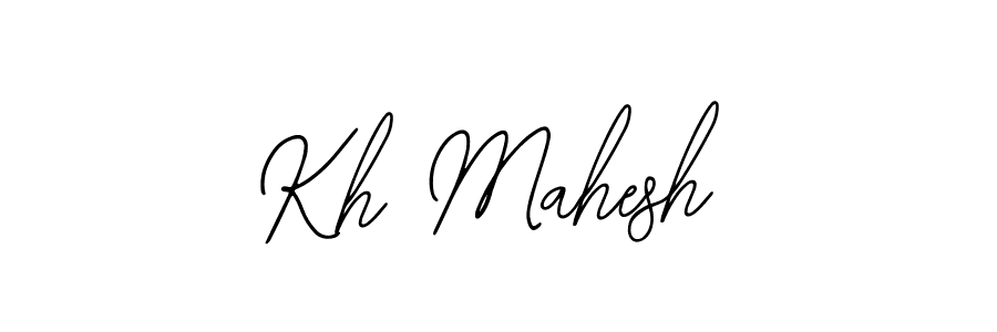 It looks lik you need a new signature style for name Kh Mahesh. Design unique handwritten (Bearetta-2O07w) signature with our free signature maker in just a few clicks. Kh Mahesh signature style 12 images and pictures png