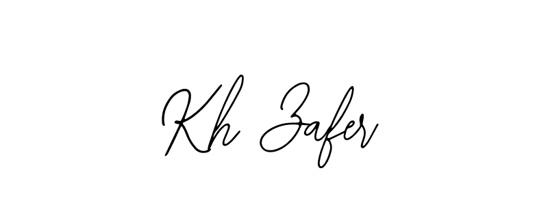 The best way (Bearetta-2O07w) to make a short signature is to pick only two or three words in your name. The name Kh Zafer include a total of six letters. For converting this name. Kh Zafer signature style 12 images and pictures png