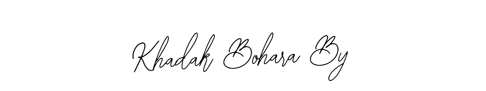 Similarly Bearetta-2O07w is the best handwritten signature design. Signature creator online .You can use it as an online autograph creator for name Khadak Bohara By. Khadak Bohara By signature style 12 images and pictures png