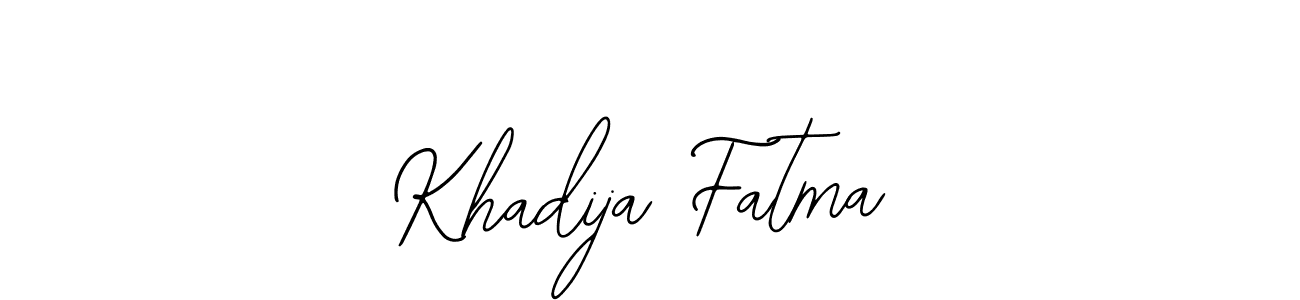 This is the best signature style for the Khadija Fatma name. Also you like these signature font (Bearetta-2O07w). Mix name signature. Khadija Fatma signature style 12 images and pictures png