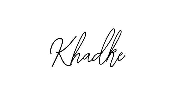 Khadke stylish signature style. Best Handwritten Sign (Bearetta-2O07w) for my name. Handwritten Signature Collection Ideas for my name Khadke. Khadke signature style 12 images and pictures png