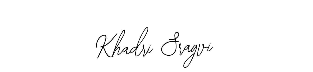 This is the best signature style for the Khadri Sragvi name. Also you like these signature font (Bearetta-2O07w). Mix name signature. Khadri Sragvi signature style 12 images and pictures png
