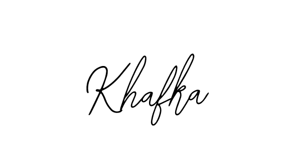 if you are searching for the best signature style for your name Khafka. so please give up your signature search. here we have designed multiple signature styles  using Bearetta-2O07w. Khafka signature style 12 images and pictures png