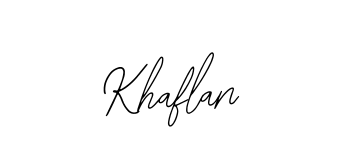 if you are searching for the best signature style for your name Khaflan. so please give up your signature search. here we have designed multiple signature styles  using Bearetta-2O07w. Khaflan signature style 12 images and pictures png