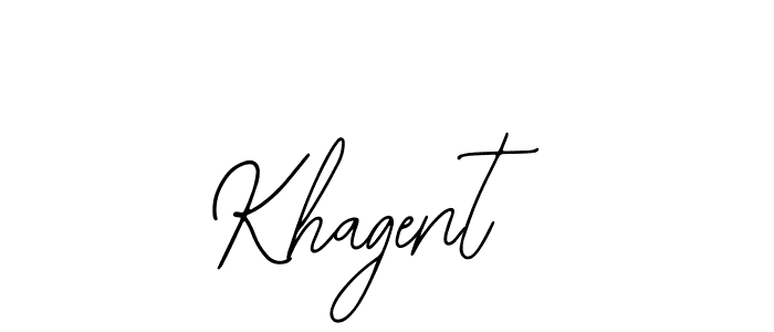 Create a beautiful signature design for name Khagent. With this signature (Bearetta-2O07w) fonts, you can make a handwritten signature for free. Khagent signature style 12 images and pictures png