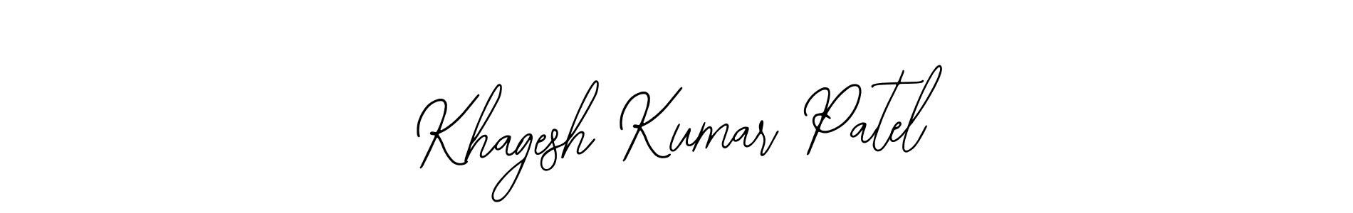 Make a beautiful signature design for name Khagesh Kumar Patel. Use this online signature maker to create a handwritten signature for free. Khagesh Kumar Patel signature style 12 images and pictures png