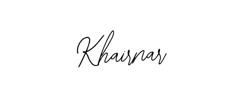 Also we have Khairnar name is the best signature style. Create professional handwritten signature collection using Bearetta-2O07w autograph style. Khairnar signature style 12 images and pictures png