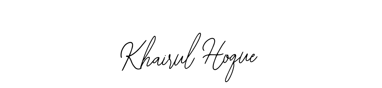 Create a beautiful signature design for name Khairul Hoque. With this signature (Bearetta-2O07w) fonts, you can make a handwritten signature for free. Khairul Hoque signature style 12 images and pictures png