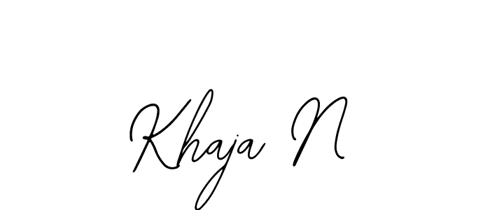 Here are the top 10 professional signature styles for the name Khaja N. These are the best autograph styles you can use for your name. Khaja N signature style 12 images and pictures png