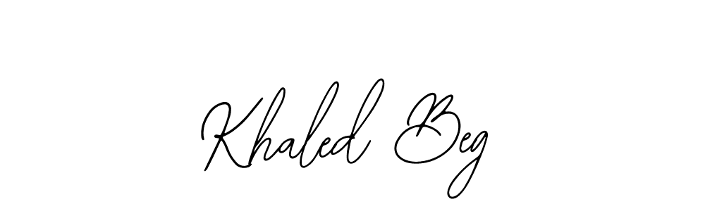 Bearetta-2O07w is a professional signature style that is perfect for those who want to add a touch of class to their signature. It is also a great choice for those who want to make their signature more unique. Get Khaled Beg name to fancy signature for free. Khaled Beg signature style 12 images and pictures png