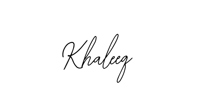 Similarly Bearetta-2O07w is the best handwritten signature design. Signature creator online .You can use it as an online autograph creator for name Khaleeq. Khaleeq signature style 12 images and pictures png