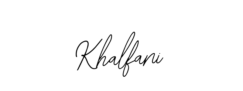 The best way (Bearetta-2O07w) to make a short signature is to pick only two or three words in your name. The name Khalfani include a total of six letters. For converting this name. Khalfani signature style 12 images and pictures png