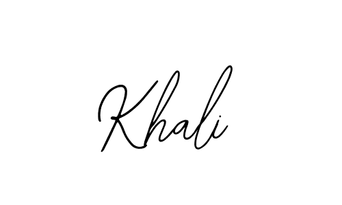 It looks lik you need a new signature style for name Khali. Design unique handwritten (Bearetta-2O07w) signature with our free signature maker in just a few clicks. Khali signature style 12 images and pictures png