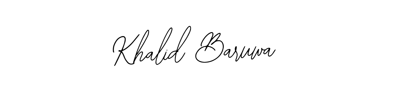You can use this online signature creator to create a handwritten signature for the name Khalid Baruwa. This is the best online autograph maker. Khalid Baruwa signature style 12 images and pictures png