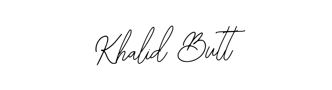 Bearetta-2O07w is a professional signature style that is perfect for those who want to add a touch of class to their signature. It is also a great choice for those who want to make their signature more unique. Get Khalid Butt name to fancy signature for free. Khalid Butt signature style 12 images and pictures png