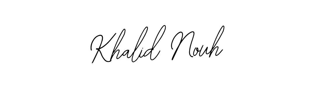 Check out images of Autograph of Khalid Nouh name. Actor Khalid Nouh Signature Style. Bearetta-2O07w is a professional sign style online. Khalid Nouh signature style 12 images and pictures png