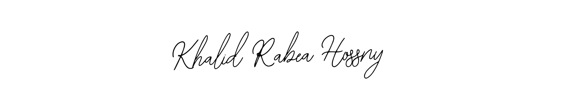 It looks lik you need a new signature style for name Khalid Rabea Hossny. Design unique handwritten (Bearetta-2O07w) signature with our free signature maker in just a few clicks. Khalid Rabea Hossny signature style 12 images and pictures png