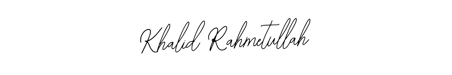 Check out images of Autograph of Khalid Rahmetullah name. Actor Khalid Rahmetullah Signature Style. Bearetta-2O07w is a professional sign style online. Khalid Rahmetullah signature style 12 images and pictures png