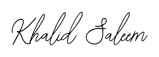 A classic penmanship look for Khalid Saleem. The Bearetta-2O07w font brings timeless elegance and confidence to every signed document. Khalid Saleem signature style 12 images and pictures png