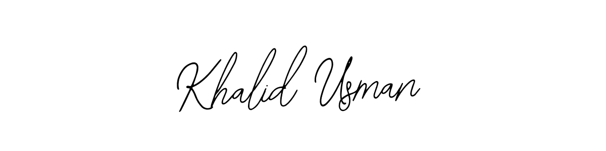 See photos of Khalid Usman official signature by Spectra . Check more albums & portfolios. Read reviews & check more about Bearetta-2O07w font. Khalid Usman signature style 12 images and pictures png