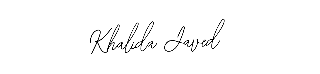 It looks lik you need a new signature style for name Khalida Javed. Design unique handwritten (Bearetta-2O07w) signature with our free signature maker in just a few clicks. Khalida Javed signature style 12 images and pictures png