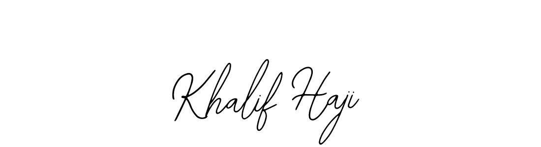 Also we have Khalif Haji name is the best signature style. Create professional handwritten signature collection using Bearetta-2O07w autograph style. Khalif Haji signature style 12 images and pictures png