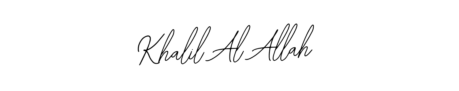 It looks lik you need a new signature style for name Khalil Al Allah. Design unique handwritten (Bearetta-2O07w) signature with our free signature maker in just a few clicks. Khalil Al Allah signature style 12 images and pictures png