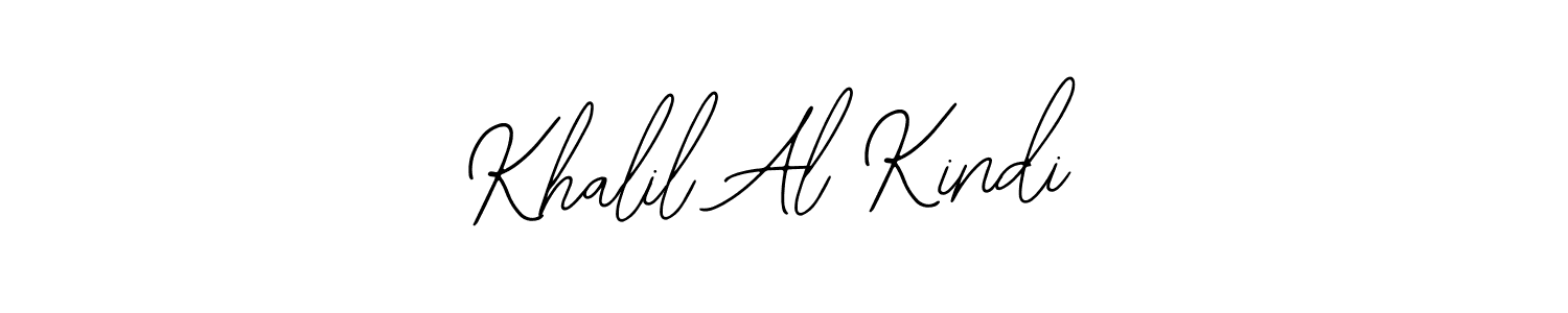 if you are searching for the best signature style for your name Khalil Al Kindi. so please give up your signature search. here we have designed multiple signature styles  using Bearetta-2O07w. Khalil Al Kindi signature style 12 images and pictures png